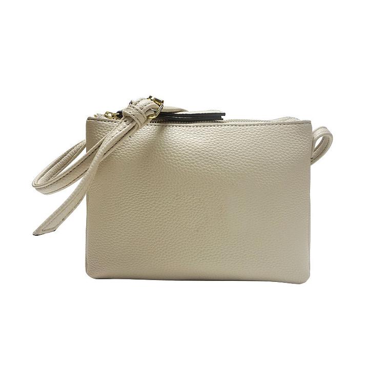 City Streets Double Zip Crossbody Bag