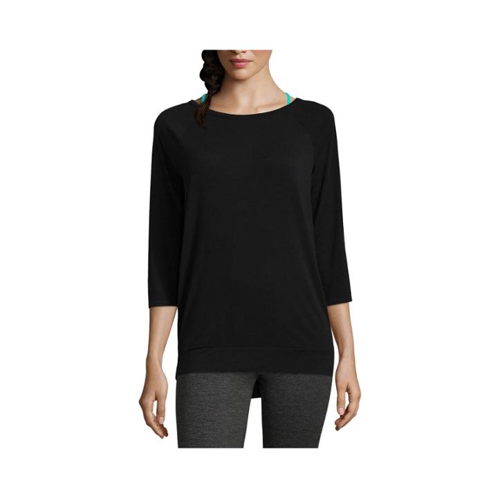 Xersion 3/4 Sleeve Banded Bottom Tee