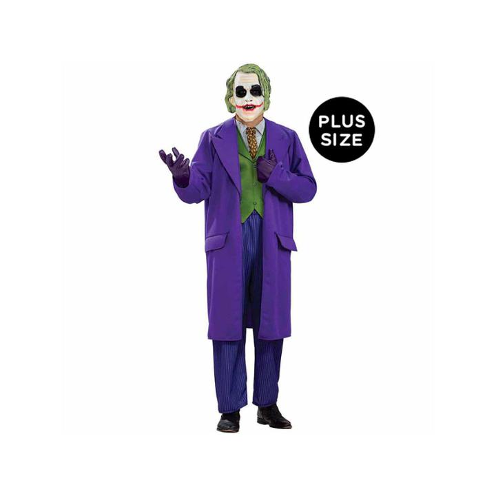 Buyseasons Batman Dark Knight The Joker Deluxe Adult Plus Costume