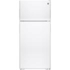 Ge Energy Star 15.5 Cu. Ft. Recessed Handle Top Freezer Refrigerator - Gpe16dthww