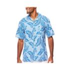 Island Shores&trade; Short-sleeve Printed Silk Camp Shirt