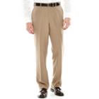 Louis Raphael Flat-front Mini-herringbone Dress Pants - Classic Fit