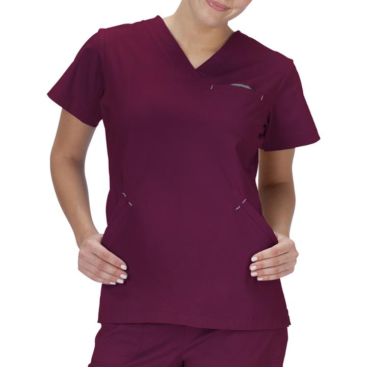 Bio Stretch Short-sleeve Angle Top