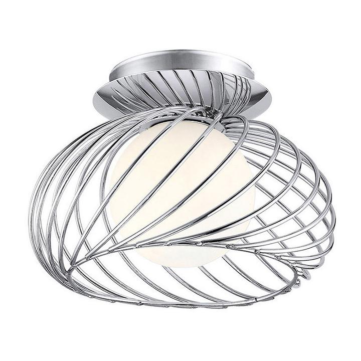 Eglo Thebe 1-light 7 Inch Chrome Wall Light