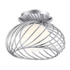 Eglo Thebe 1-light 7 Inch Chrome Wall Light