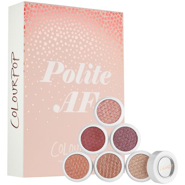 Colourpop Polite Af Super Shock Shadow Collection
