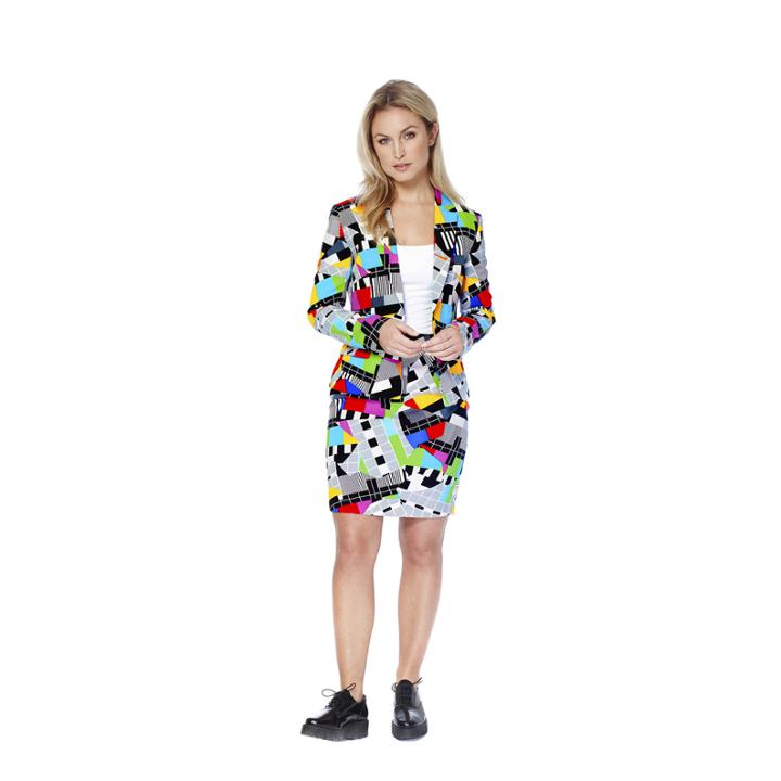 Opposuits Womens Suit Tv Test Print