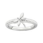 Personally Stackable Sterling Silver Stackable Dragonfly Ring