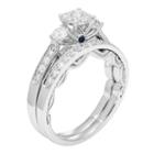 Enchanted Disney Fine Jewelry Womens 3/4 Ct. T.w. Round White Diamond 14k Gold Engagement Ring
