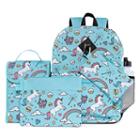 6pc Unicorn Backpack Set