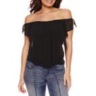 Bisou Bisou Ruffle Off Shoulder Top
