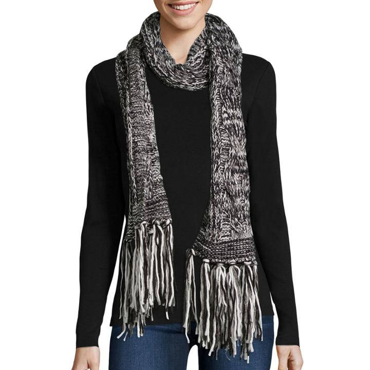 Liz Claiborne Fisherman Oblong Scarf