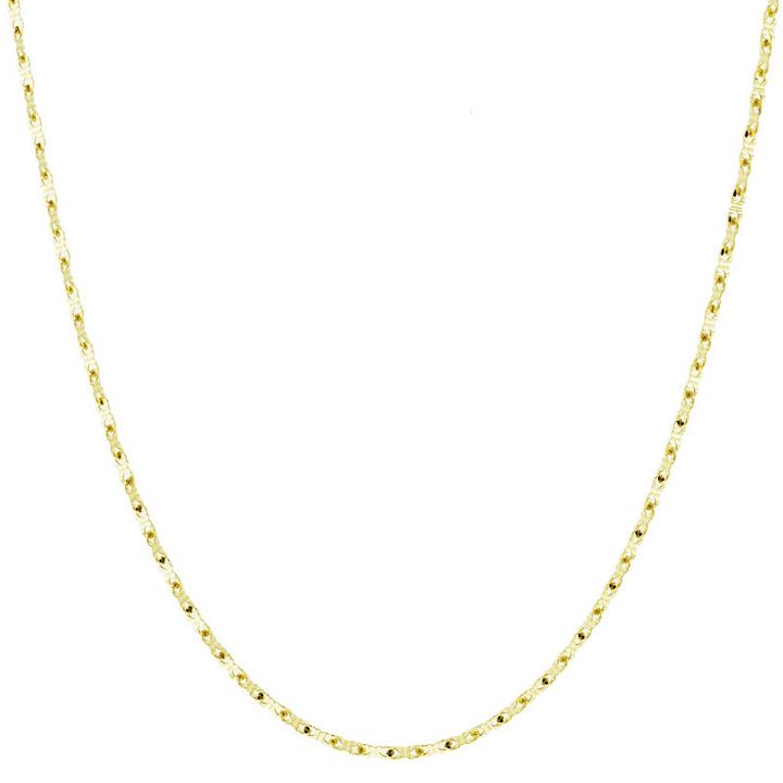 Sechic 14k Gold 17 Inch Chain Necklace