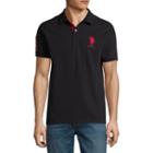 U.s. Polo Assn. Short Sleeve Big Pony Contrast Collar Polo Shirt