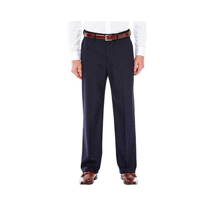 Haggar Premium Stretch Dark Navy Suit Pants - Classic Fit