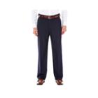 Haggar Premium Stretch Dark Navy Suit Pants - Classic Fit