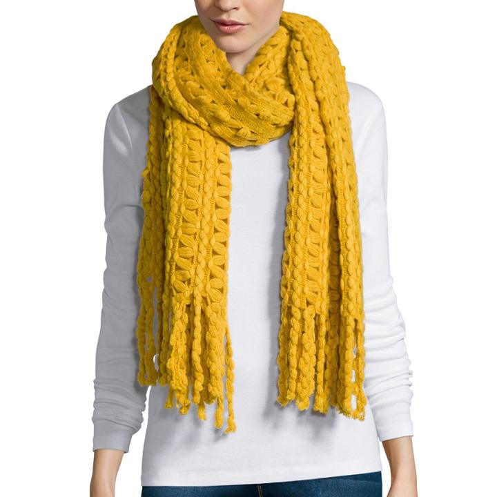 Mixit&trade; Zig Zag Oblong Scarf With Fringe