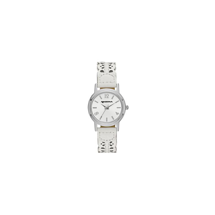 Arizona Womens White Strap Watch-fmdarz148