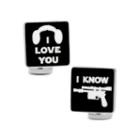 Star Wars&trade; I Love You I Know Icon Cuff Links
