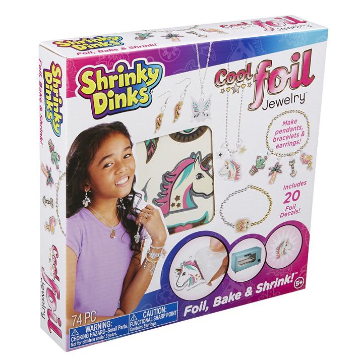 Shrinky Dinks Cool Foil Jewelry