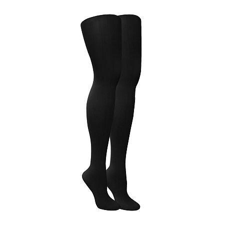 Muk Luks 2-pk. Microfiber Tights