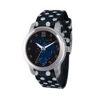 Disney Tinker Bell Womens Black Strap Watch-wds000348