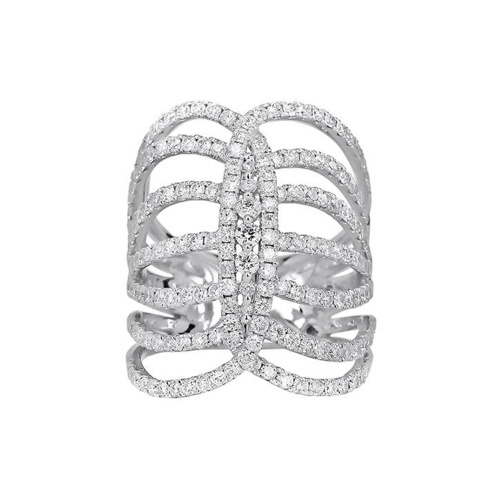 Limited Quantities 2 Ct. T.w. Diamond Loop Ring