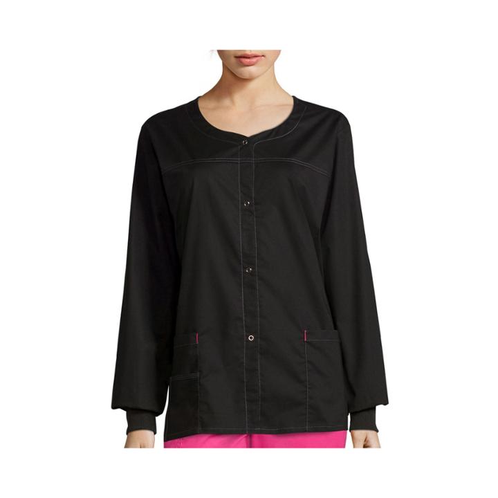 Wonderwink Womens Constance Snap-front Jacket