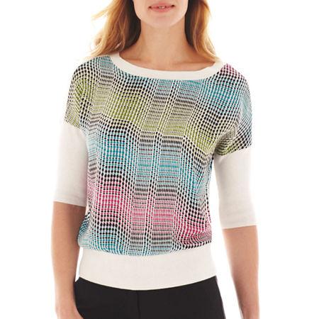 Worthington 3/4-sleeve Sweater