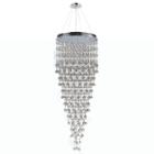 Icicle Collection 16 Light Chrome Finish And Clearcrystal Chandelier