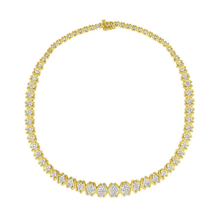 Womens 4 Ct. T.w. White Diamond Pendant Necklace