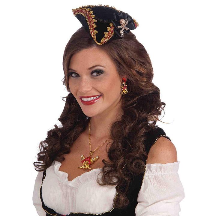 Buyseasons Lady Buccaneer Mini Hat Dress Up Costume Unisex