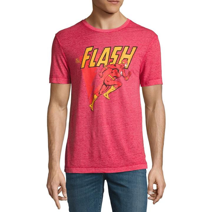 Novelty Season Short Sleeve Dc Comics Graphic T-shirt