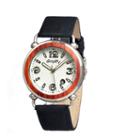 Simplify Mens The 1600 Wood-bezel Leather-band Watch With Date Sim1603