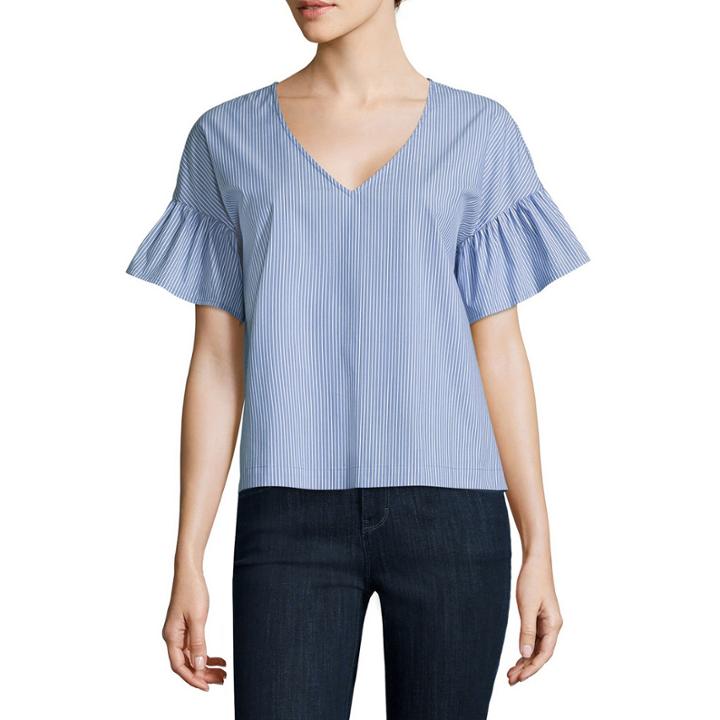 Belle + Sky&trade; Elbow-sleeve Shirt