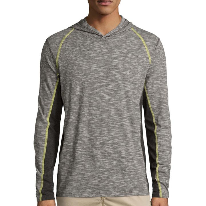 Union Bay Long-sleeve Tucker Raw Jersey Hoodie