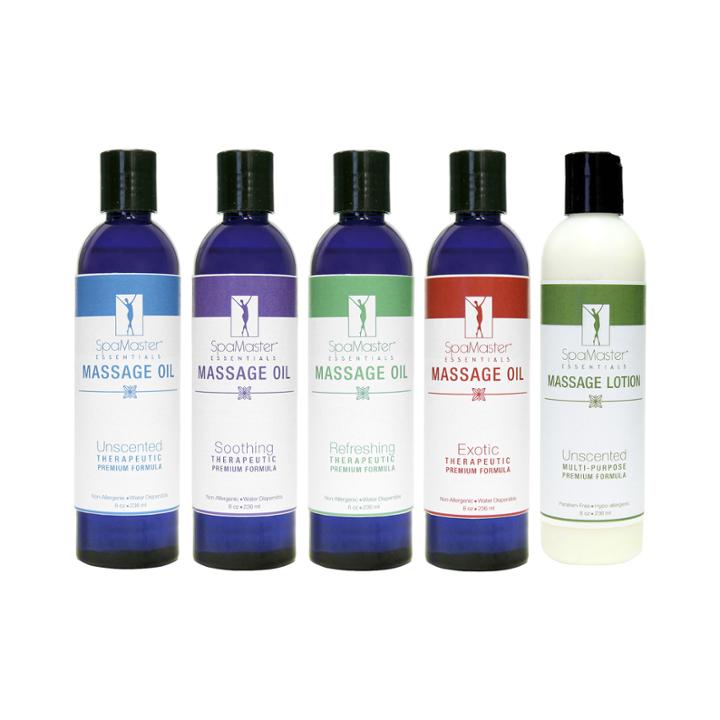 Master Massage Variety Pack Of All-natural Massage Oils