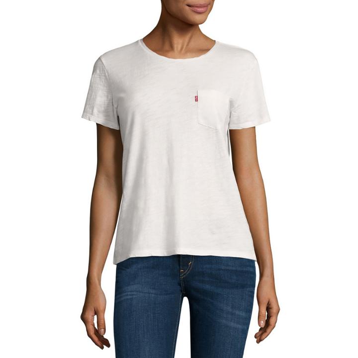Levi's Short Sleeve Crew Neck T-shirt-womens
