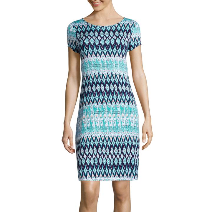 By Artisan Short-sleeve Print Shirtdress