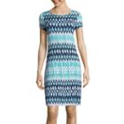 By Artisan Short-sleeve Print Shirtdress