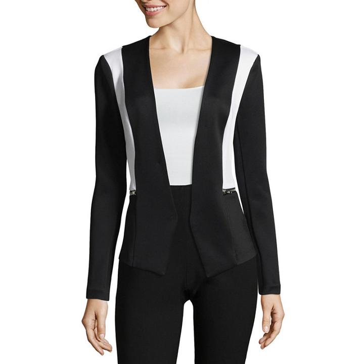 Best Of Project Runway All Stars Long Sleeve Colorblock Blazer