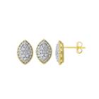 5/8 Ct. T.w. Round White Diamond 10k Gold Stud Earrings