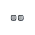 Diamond Accent Round White Diamond Sterling Silver Stud Earrings