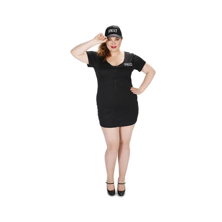 Swat Team Dress Adult Plus Costume