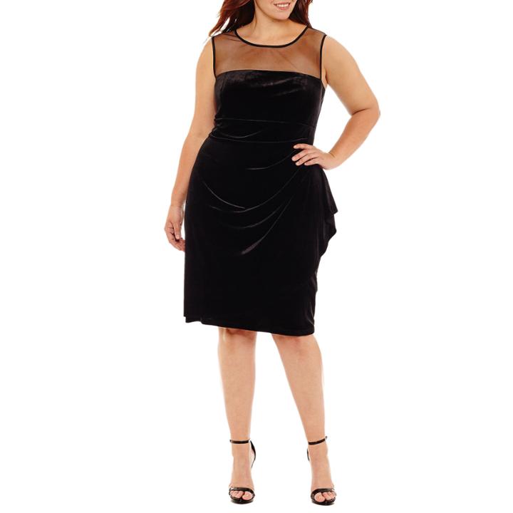 Scarlett Sleeveless Party Dress-plus