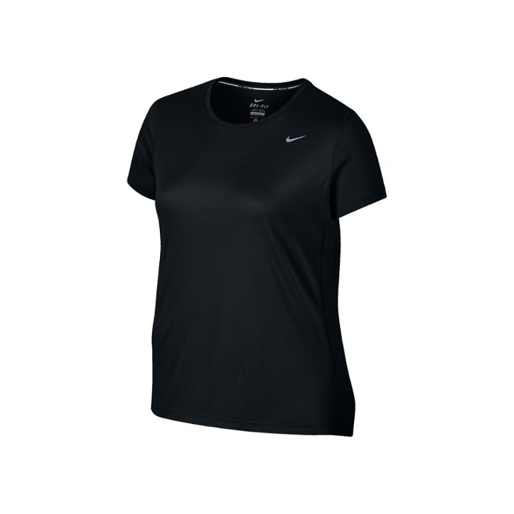 Nike Miler Short-sleeve Running Tee - Plus