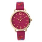 Decree Womens Pink Strap Watch-dcr281pg