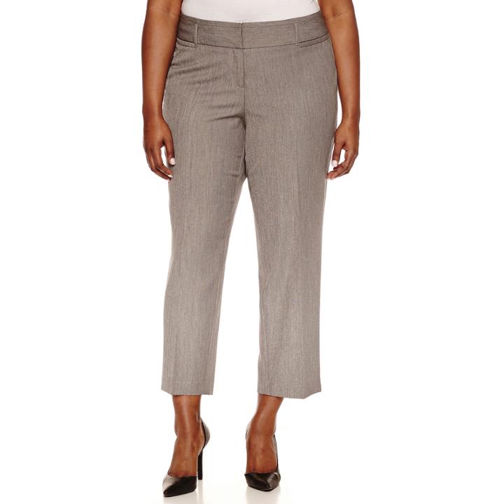 Worthington Curvy Fit Ankle Pants 28 - Plus