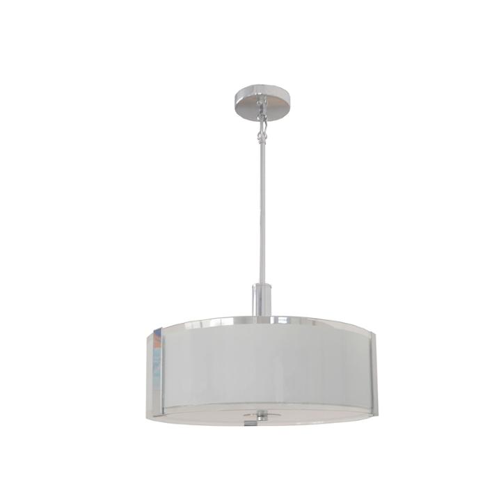 Catherine 3-light Chrome Chandelier