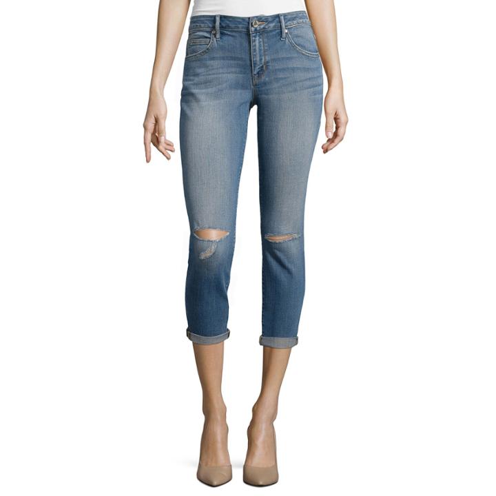A.n.a Roll-cuff Skinny Ankle Jeans